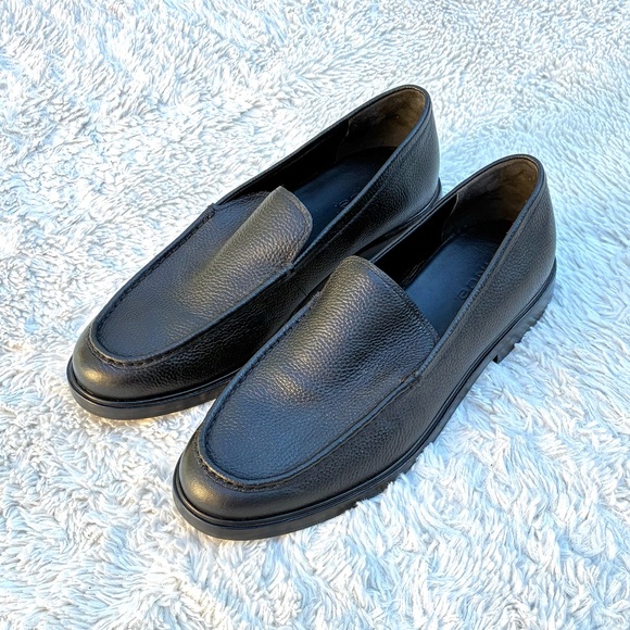 Vince NWOT Rafael Black Leather Loafer Mens Sz 11 - Picture 3 of 8